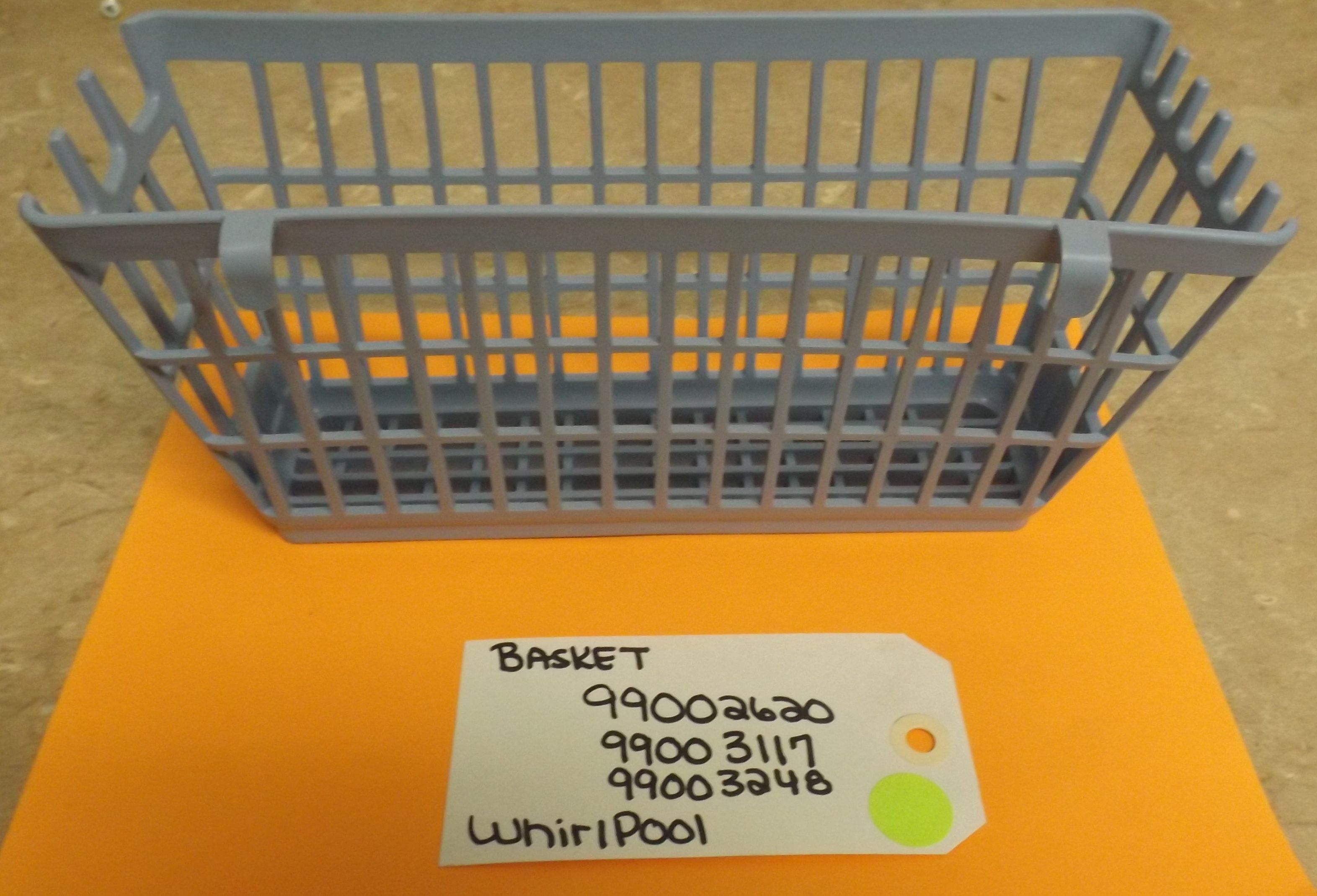 WHIRLPOOL DISHWASHER 99002620 99003117 99003248 BASKET (NEW) WHIRLPOOL DISHWASHER 99002620 99003117 99003248 BASKET (NEW)